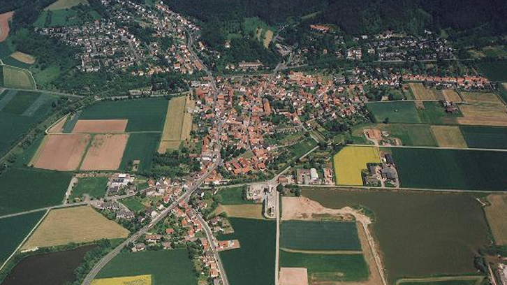 Luftaufnahme von Grebendorf